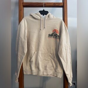 Artist Union Clothing Co. Tan Mountain Graphic Hoodie